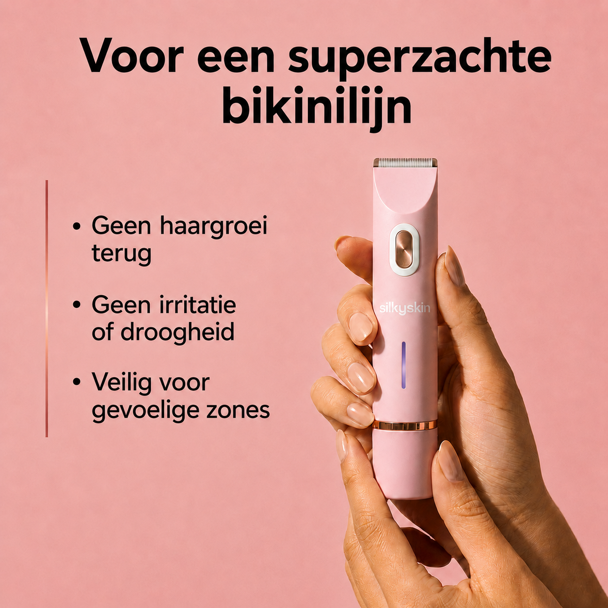 SilkySkin – Intiem scheren zonder irritatie